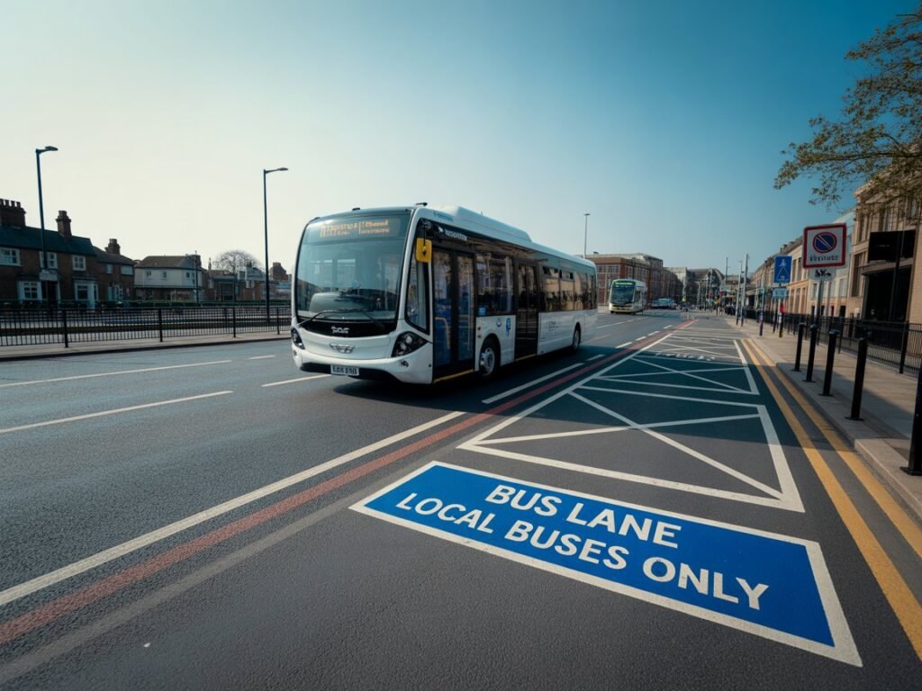 When Are Minibuses Restricted from Bus Lanes